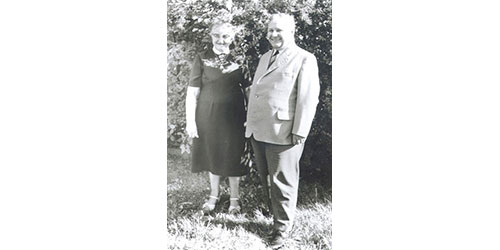 JOSERA founders: Joseph und Pauline Erbacher